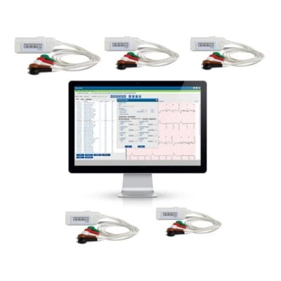 Vision 5 Digital ECG Analysis System - Pocket-Sized - 24-Hour Recording