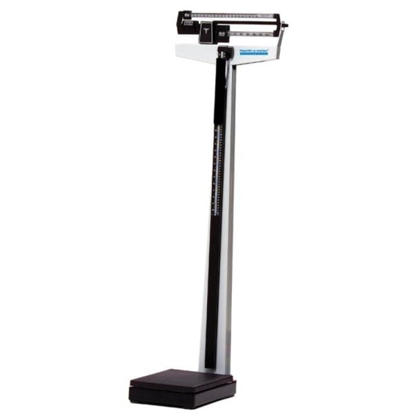 Mechanical Beam Scale with Fixed Poise Bar Height Rod Wheels