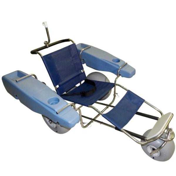 DeSurf Bug EZ Roller Beach Submersible Wheelchair - Image 2