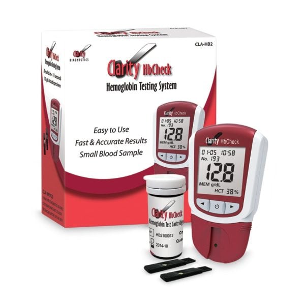 Clarity HB Check Hemoglobin Meter Starter