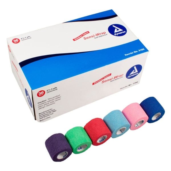 Sensi-Wrap Self-Adherent Bandage Rolls