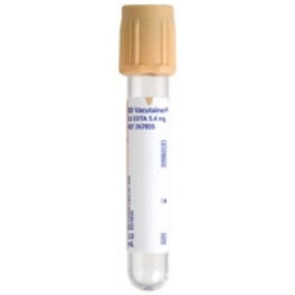 Vacutainer Trace Element Plastic Blood Collection Tubes