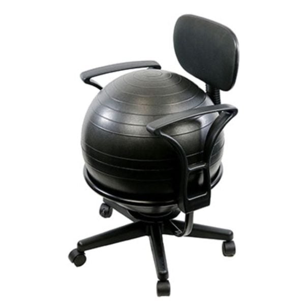 CanDo Metal Mobile Ball Stabilizer Chairs - Image 2