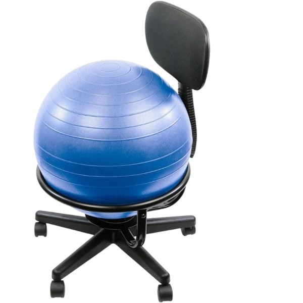 CanDo Metal Mobile Ball Stabilizer Chairs - Image 3