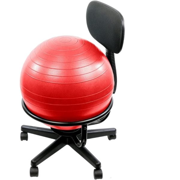 CanDo Metal Mobile Ball Stabilizer Chairs - Image 4