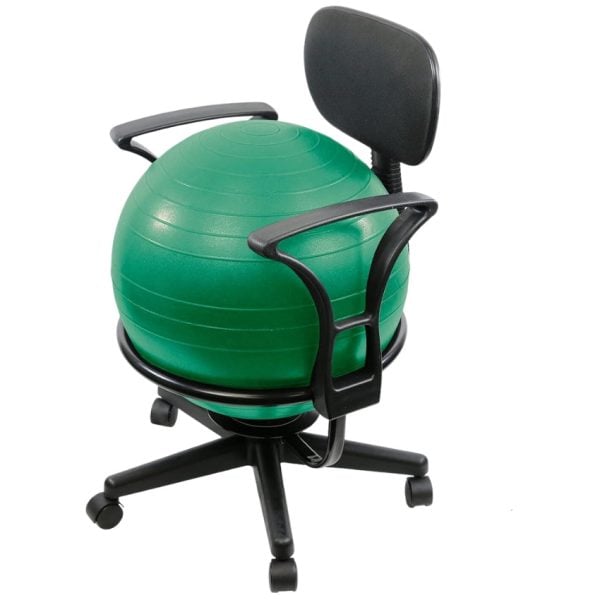 CanDo Metal Mobile Ball Stabilizer Chairs - Image 8