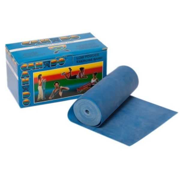 CanDo Low Powder Exercise Band Rolls, with Latex - Image 5