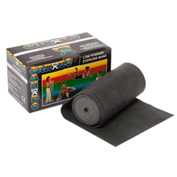 CanDo Low Powder Exercise Band Rolls, with Latex - Image 6