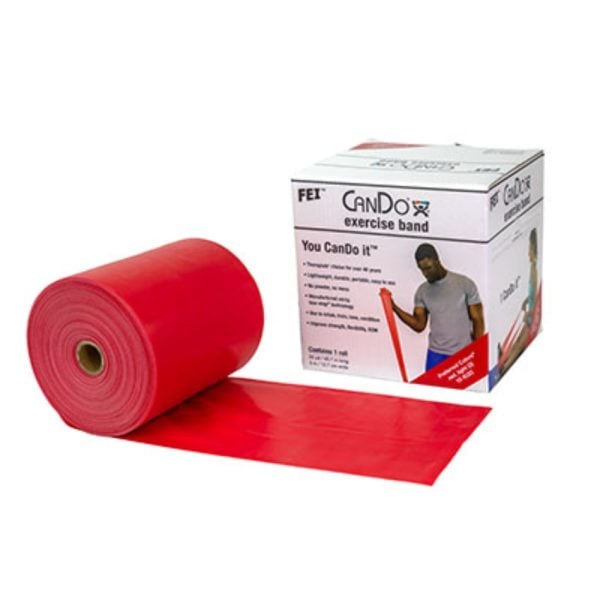 CanDo Low Powder Exercise Band Rolls, with Latex - Image 19