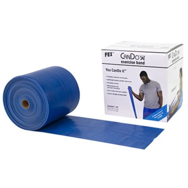 CanDo Low Powder Exercise Band Rolls, with Latex - Image 21