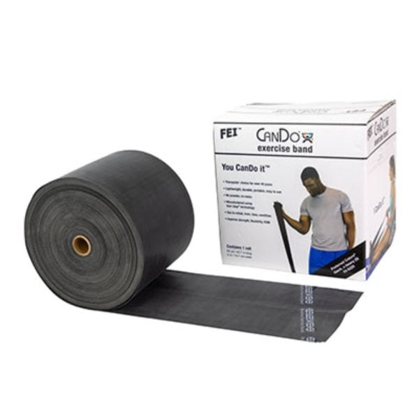 CanDo Low Powder Exercise Band Rolls, with Latex - Image 22