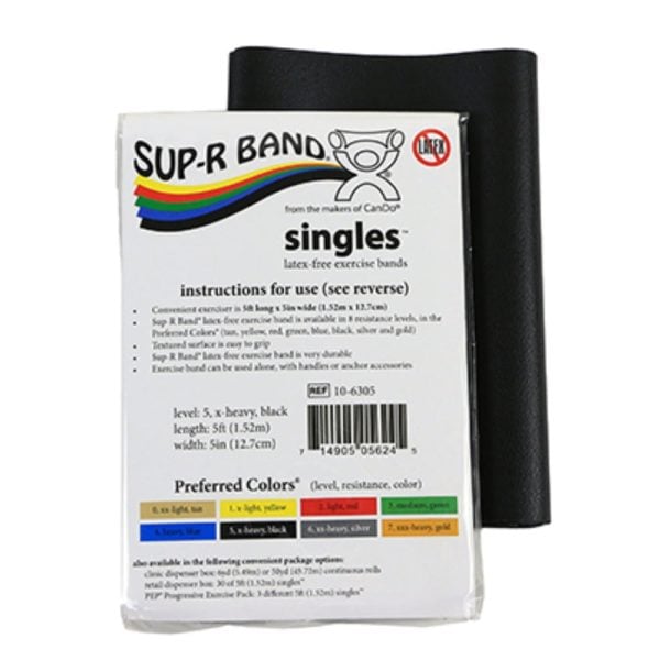 Sup-R Singles Latex Free Exercise Bands - Image 5