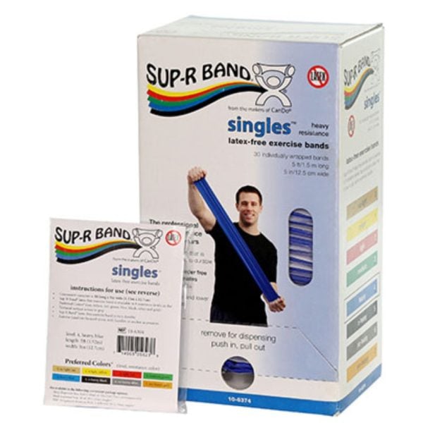 Sup-R Singles Latex Free Exercise Bands - Image 9