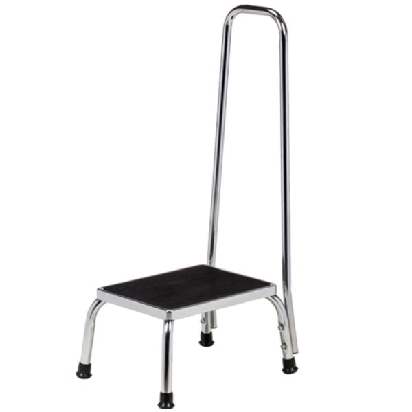 entrust Performance Step Stool with Hand Rail, 8.75"