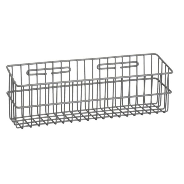 Metal Storage Basket, 19.5" x 5" x 6"