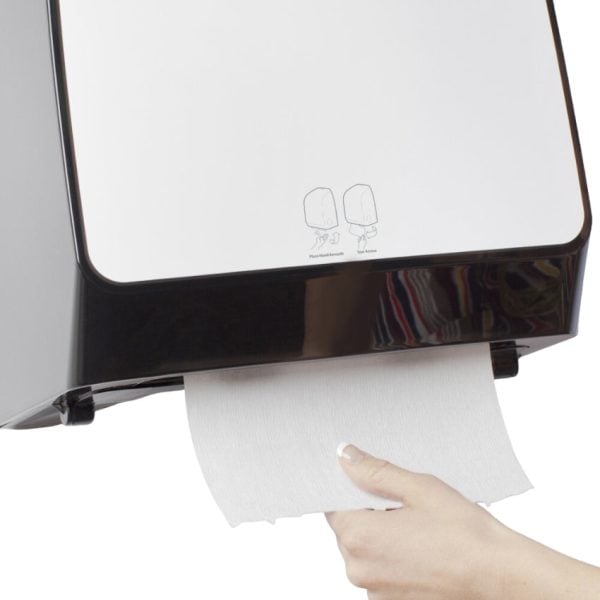 Scott Pro Automatic Hard Roll Towel Dispenser, White - Image 3