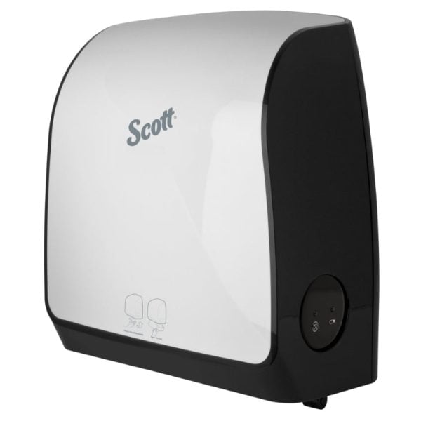 Scott Pro Automatic Hard Roll Towel Dispenser, White - Image 2