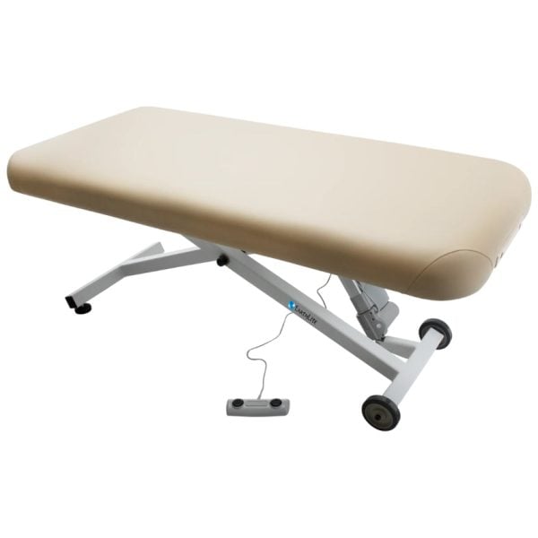 Ellora Electric Flat Lift Massage Table, 32", Marie’s Beige