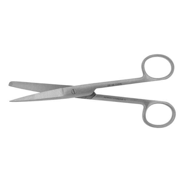 OR Scissor, Straight Sharp Blunt, 7 1/4"