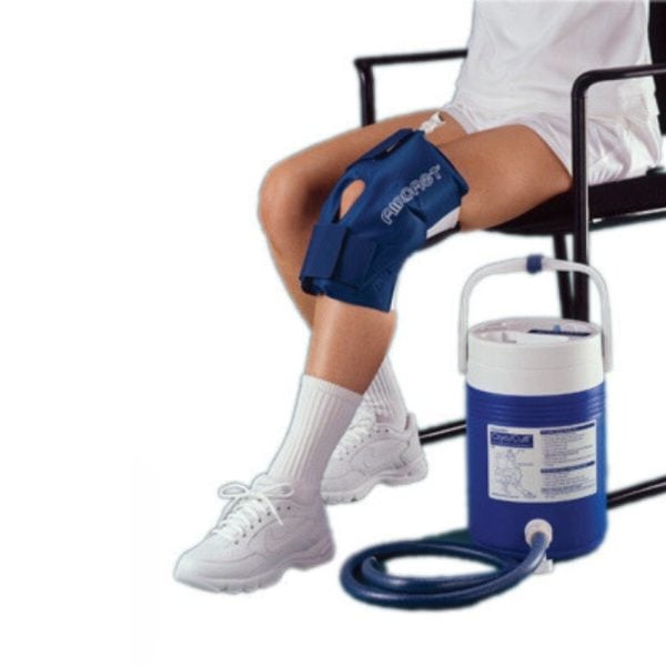 Large Knee Cuff With Gravity Feed Cooler