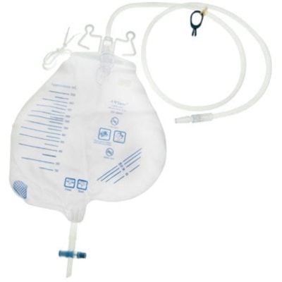 Urinary Drainage Bag - 2000 mL - Anti-Reflux