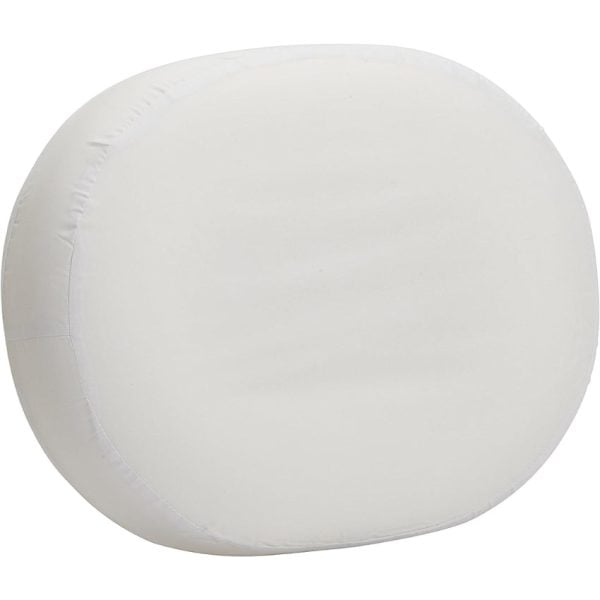 Contoured Foam Ring Cushion, 16", White