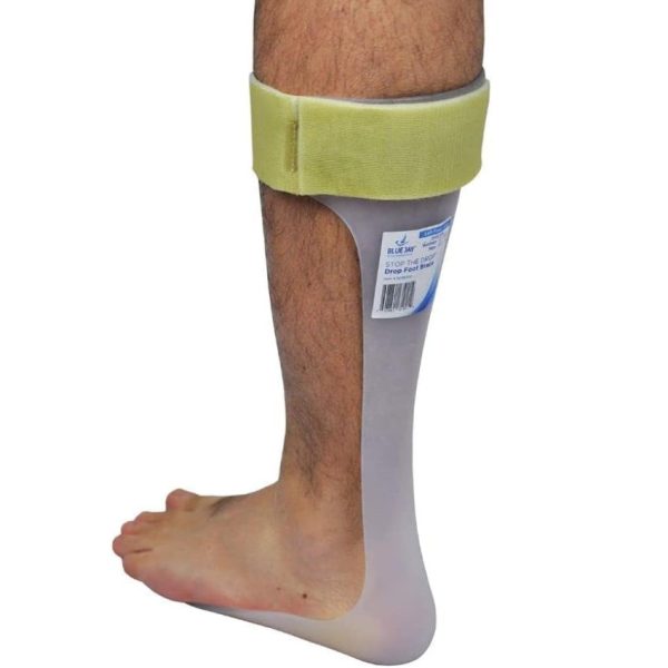 Stop the Drop - Left Lightweight Drop Foot Brace, Large