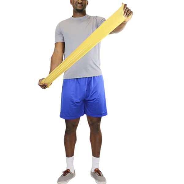 CanDo Latex Free Pre-cut Exercise Bands