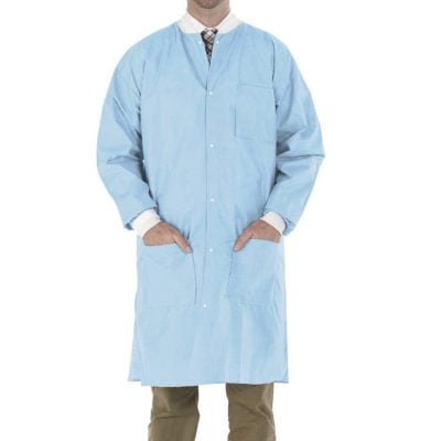 Blue Lab Coat - X-Large - 12 per Bag
