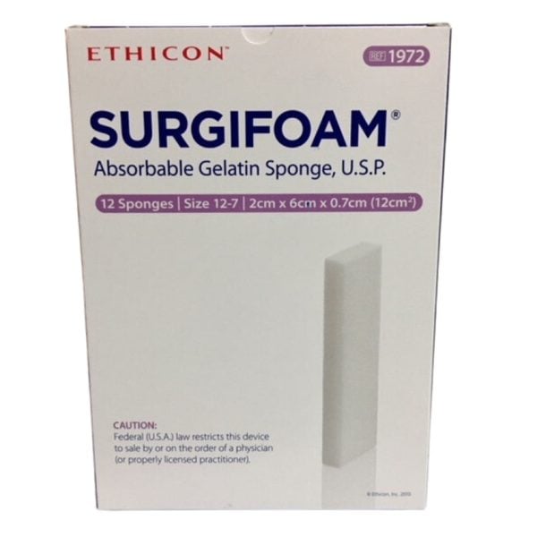 Surgifoam Absorbable Gelatin Sponge