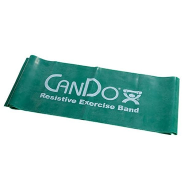 CanDo Low Powder Pre-cut Exercise Bands, with Latex - Image 4