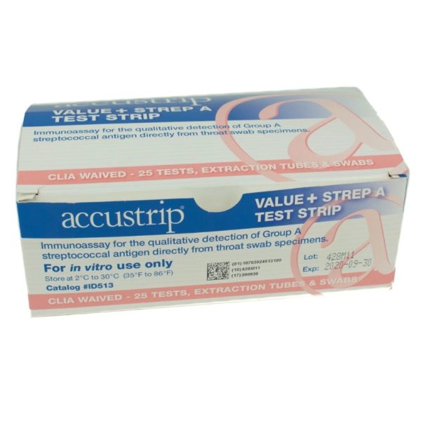 ACCUSTRIP Strep A Value+ Test Strip