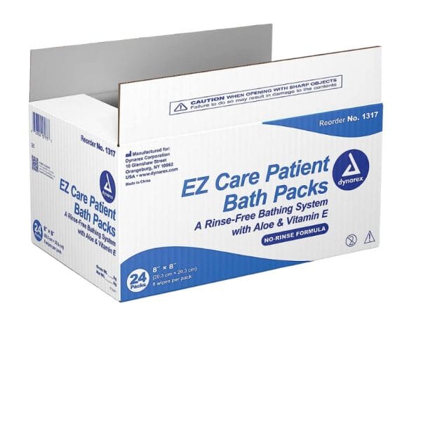 EZ Care Patient Bath Packs, 8"×8" - Image 2