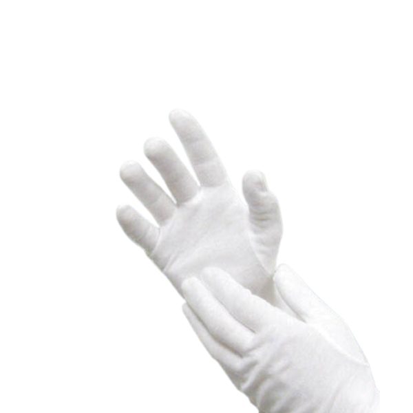 Bulk Cotton Gloves, White, X-Large