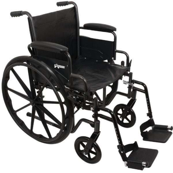 ProBasics K2 Standard Hemi Wheelchair with Seat and Swing-Away Footrests