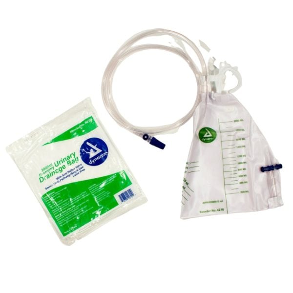 Advantage Urinary Drainage Bag, Sterile, 2,000 ml Bag