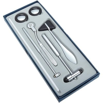 Neurological Hammer and Tuning Fork Kit - 5-Piece