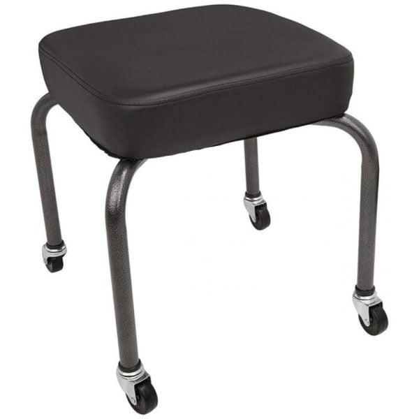 Black Square Therapy Stool