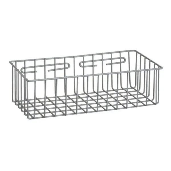 Multi-Purpose Wall-Mount Storage Basket, 15" x 7" x 4"