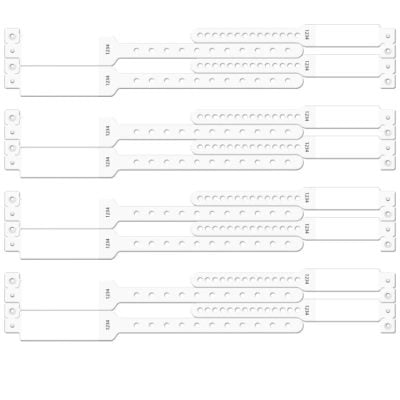 Mother and Baby Identification Wristband Sets - 2-Part or 4-Part