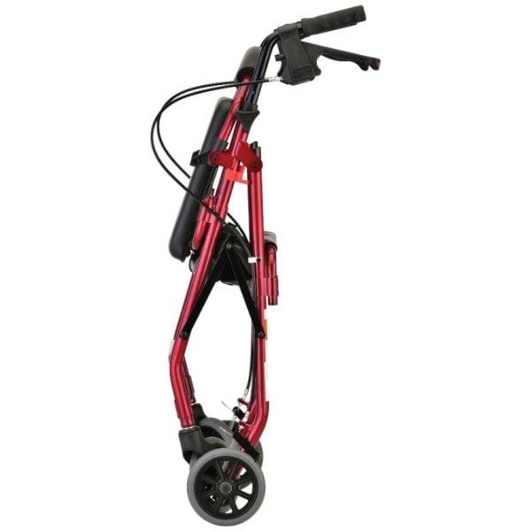 GetGo Classic Rolling Walker, Red - Image 2