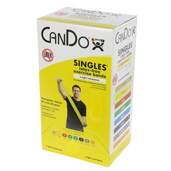 CanDo Latex Free Pre-cut Exercise Bands - Image 15