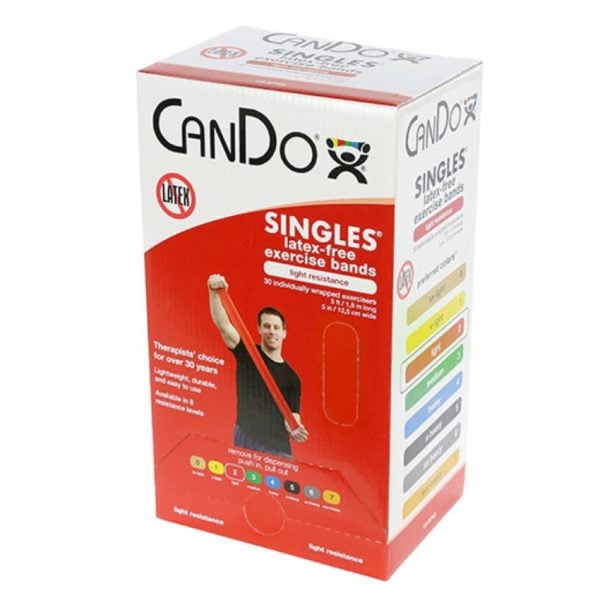 CanDo Latex Free Pre-cut Exercise Bands - Image 16