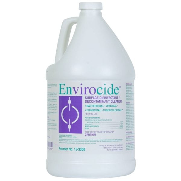 Envirocide Hospital Surface & Instrument Desinfectant, 1 Gallon