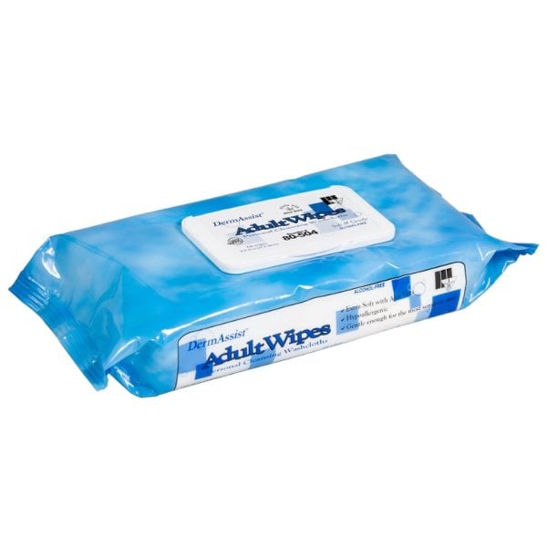 Dermassist Pre-Moistened Adult Wipes - Image 8