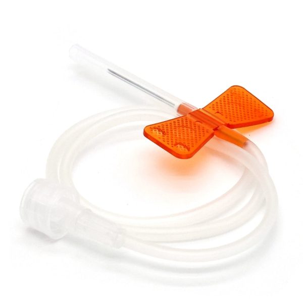 Scalp Vein Set PSV, Butterfly, Small Vein Infusion, 12" Tubing - Image 4