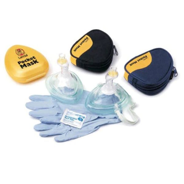 Laerdal Pocket Mask with One Way Valve & Filter (without O2 Inlet)