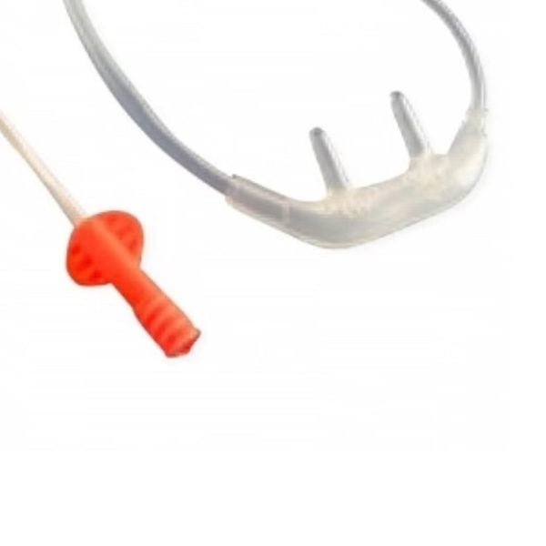 Nasal Patient Sampling Line, Adult, O2 Tubing