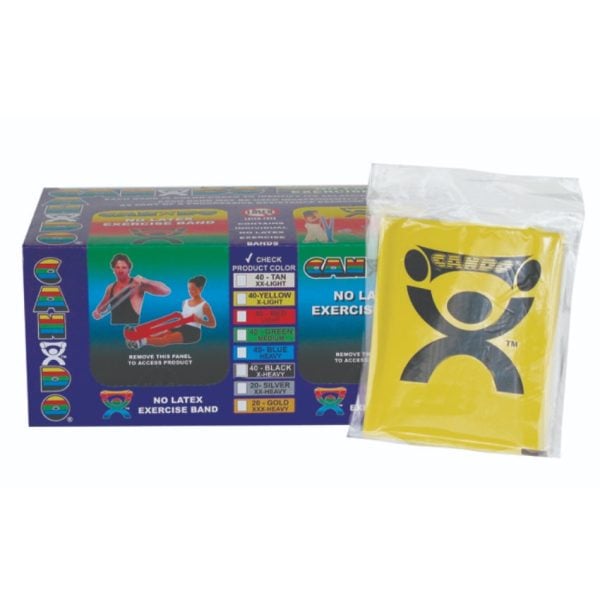 CanDo Latex Free Pre-cut Exercise Bands - Image 24