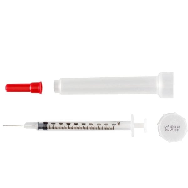 Monoject Rigid Pack Tuberculin Syringes